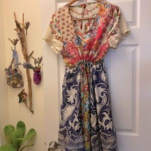 Johnny Was silk dress